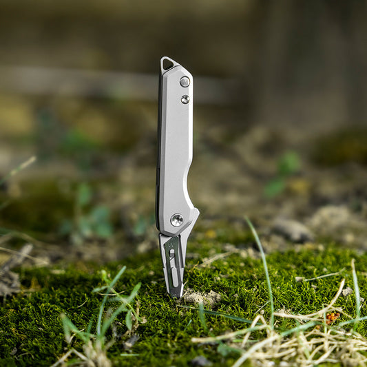 Ezsharp 2.0 Titanium Folding Scalpel Knife Quick Relase Blade with Ten #24 Backup Blades (Copy) Zyac knives