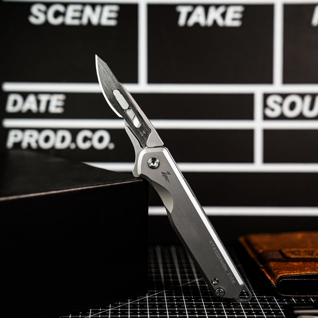 Zyac Z05 Titanium Folding Knife Zyac knives