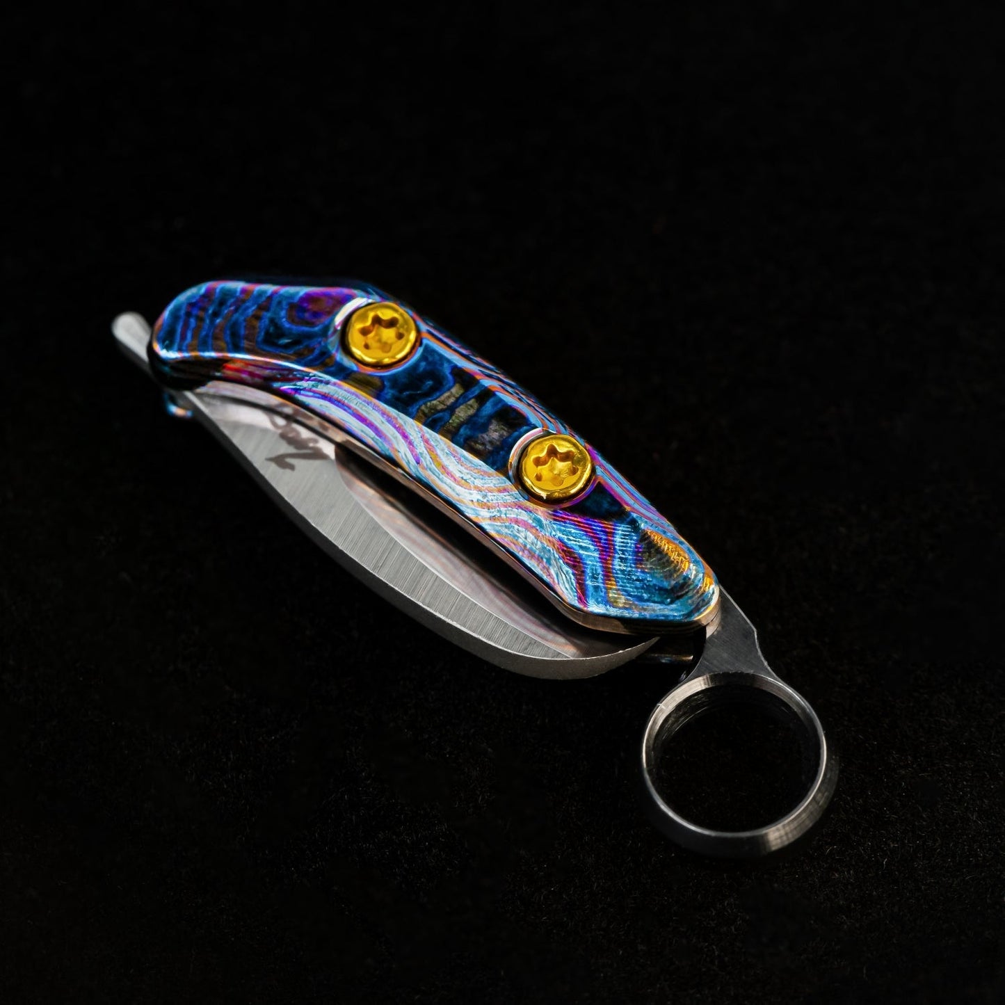 NanoArc Micro EDC Titanium Frame, M390 Blade Keychain Tool (Copy) Zyac knives