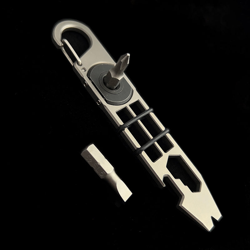 Titanium Multi-function Ratchet Prybar Zyac knives