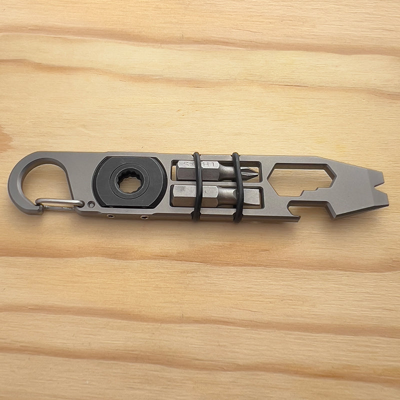 Titanium Multi-function Ratchet Prybar Zyac knives