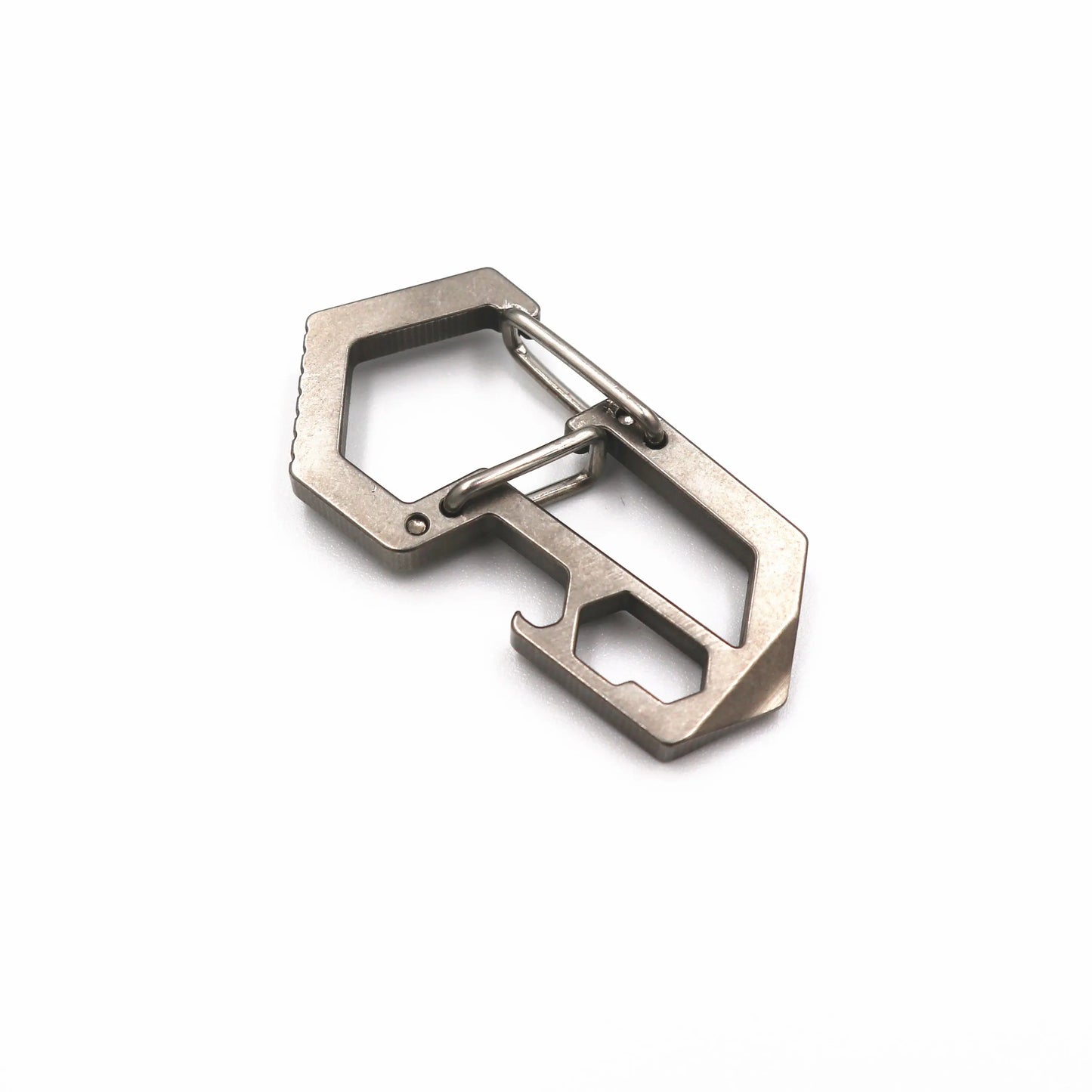 Hex Titanium Carabiner Zyac knives