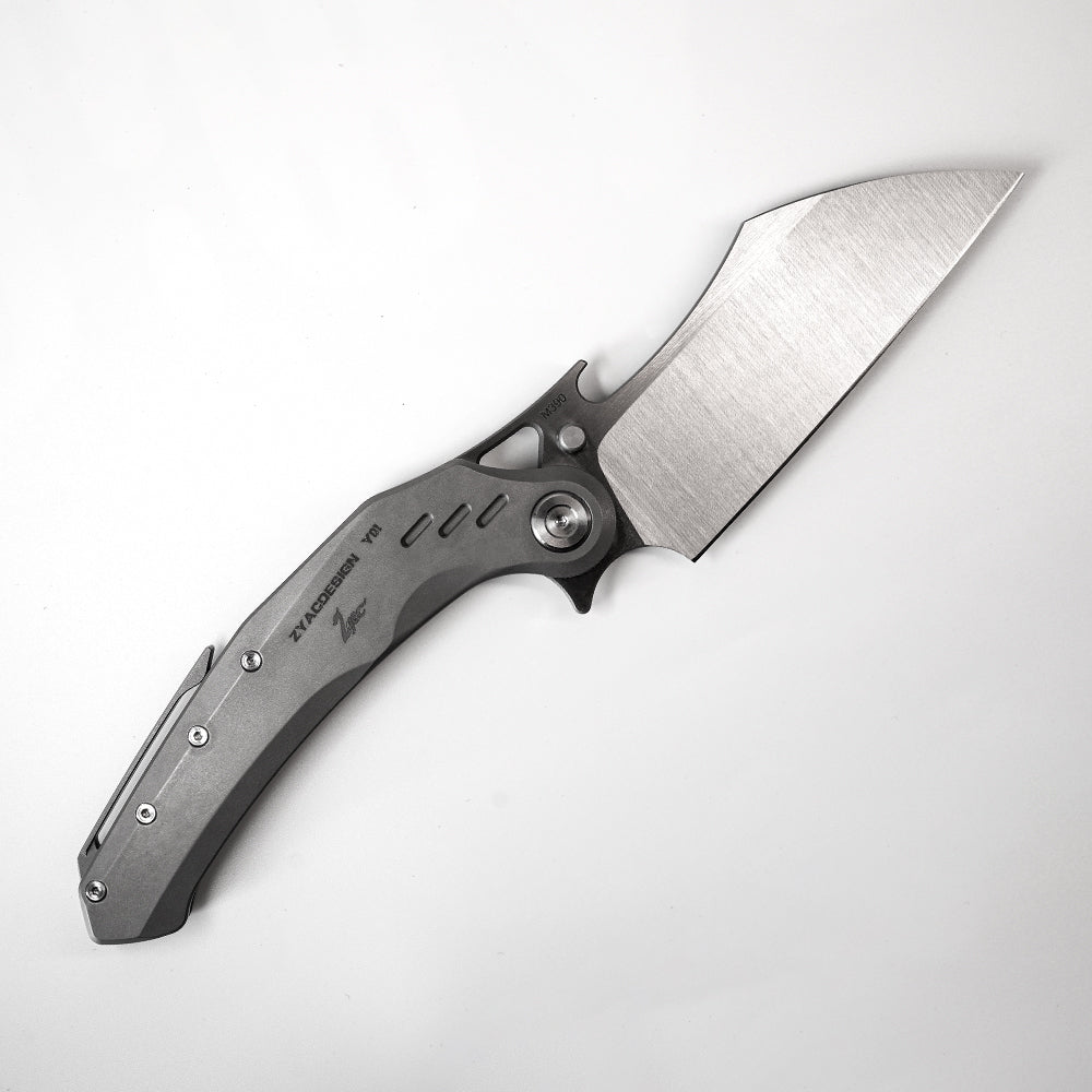 KUUK Titanium/ Aluminum Folding Kitchen Knife Zyac knives