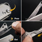 Ezsharp 2.0 Titanium Folding Scalpel Knife Quick Relase Blade with Ten #24 Backup Blades (Copy) Zyac knives