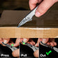 Ezsharp Titanium Folding Scalpel Knife Quick Relase 2X Backup Blades Zyac knives