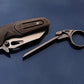 Zyac Z02 Titanium Folding Knife with Removable Tail Ring Zyac knives
