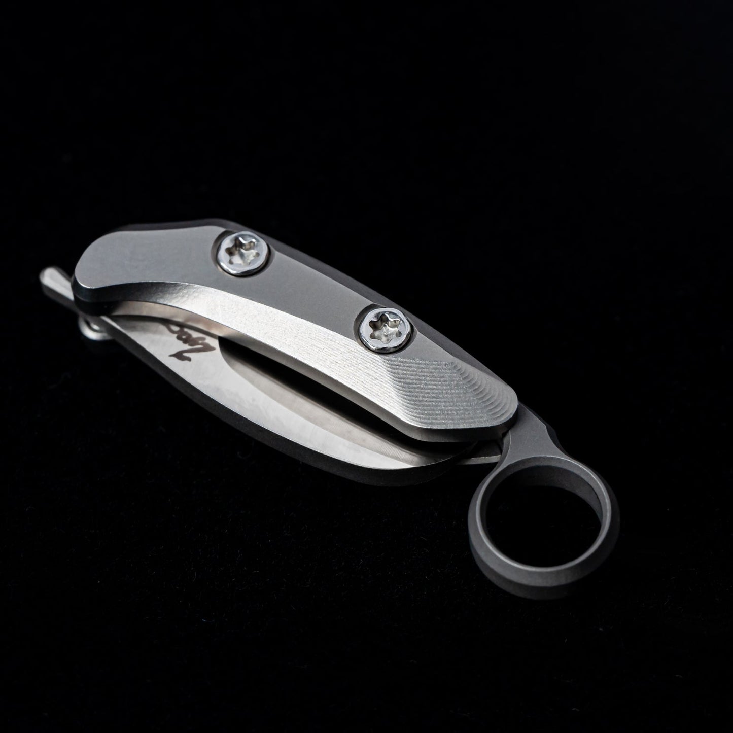NanoArc Micro EDC Titanium Frame, M390 Blade Keychain Tool Zyac knives
