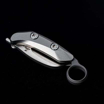 NanoArc Micro EDC Titanium Frame, M390 Blade Keychain Tool Zyac knives