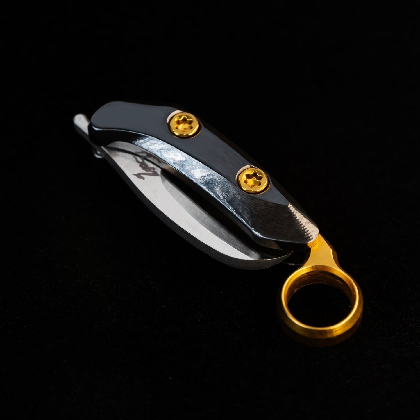 NanoArc Micro EDC Titanium Frame, M390 Blade Keychain Tool Zyac knives