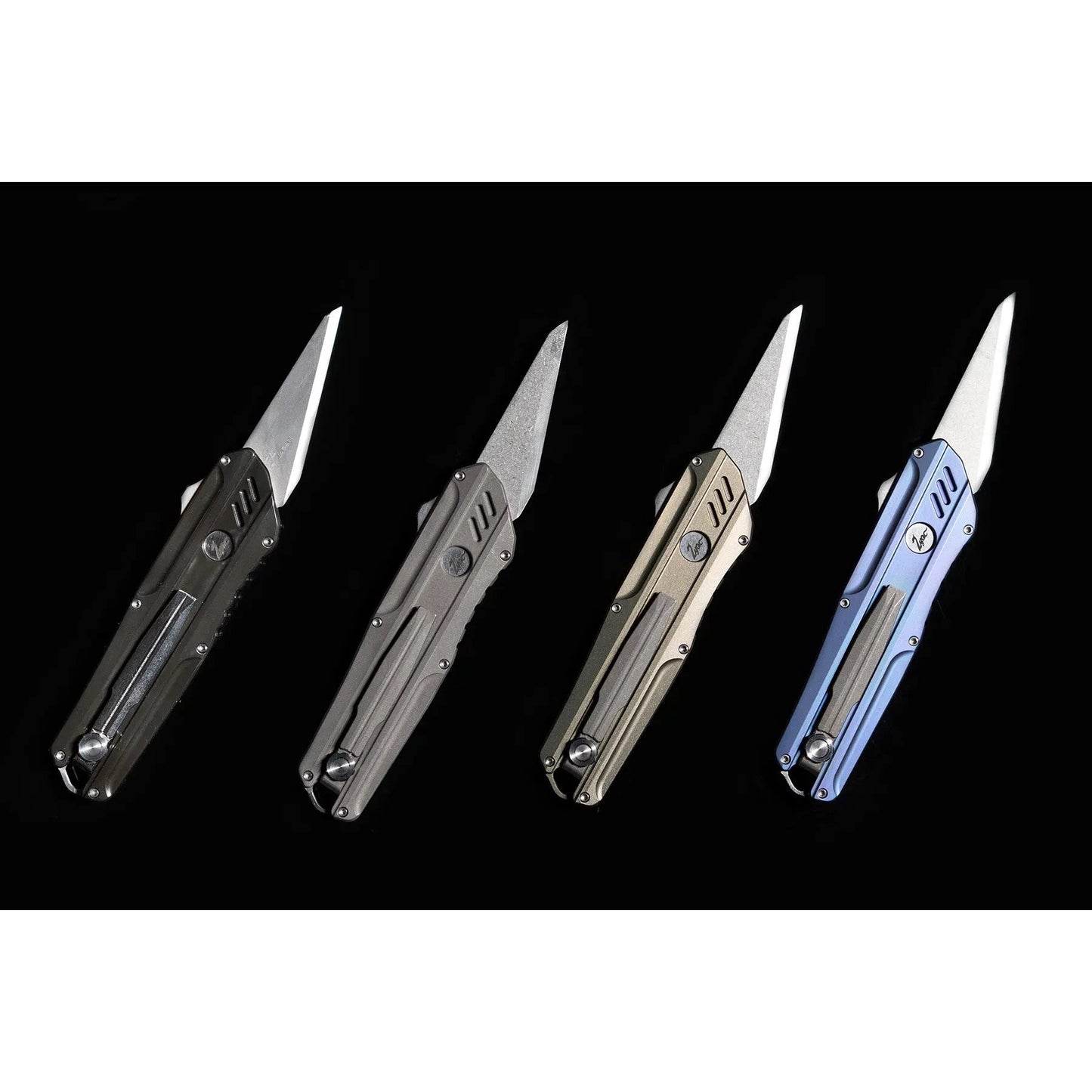 KUUK Titanium/ Aluminum Folding Kitchen Knife Zyac knives